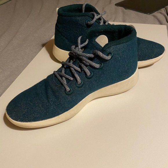 Allbirds Mens Wool Runner Up Mizzle Aurora (Cream Sole) - Picture 7 of 8